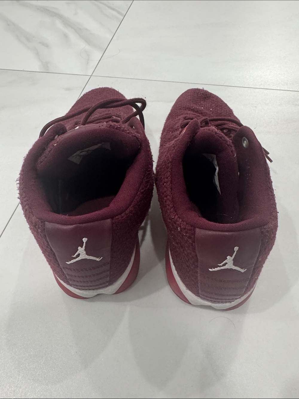 Nike Women's Maroon High-Top Athletic Sneakers
